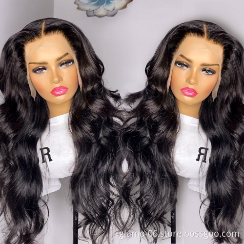 Annione Human Hair Wigs Lace Front, Dropshipping Wholesale Peruvian Body Wave Lace Front Wig, 360 Full Lace Wigs Vendor